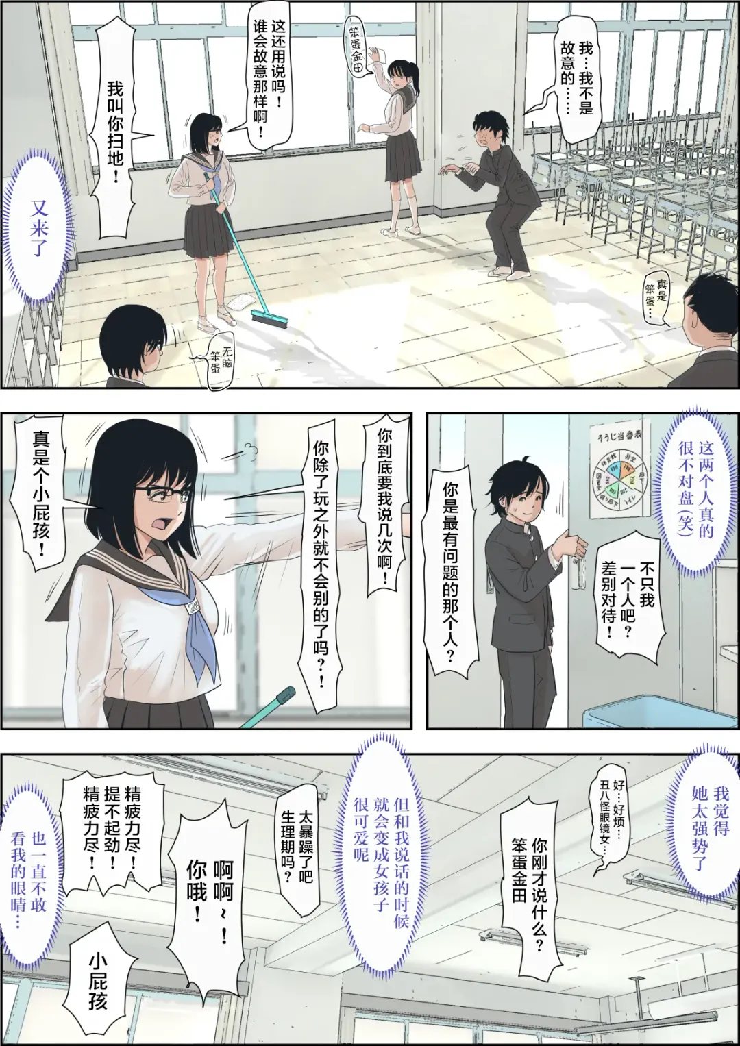 Kaneda wa nani mo Warukunai Vol.1 Fhentai - Page 14