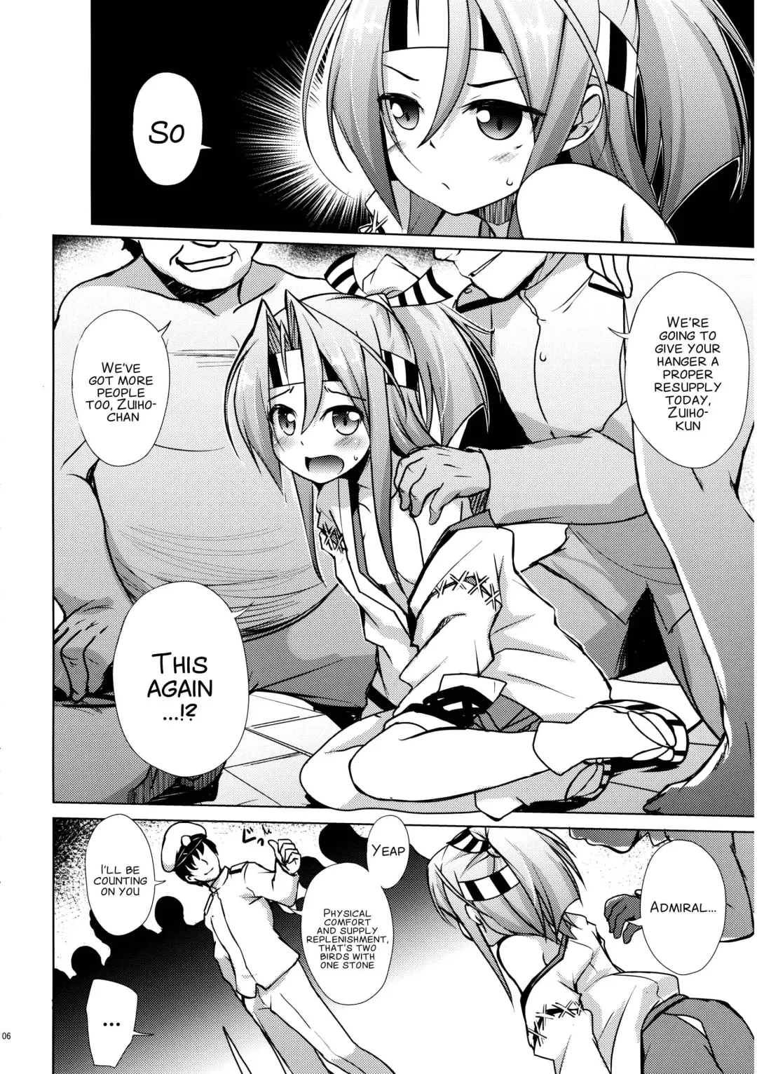 [Hitsujibane Shinobu] Zuihou wa Mina no Kakunouko Fhentai - Page 5