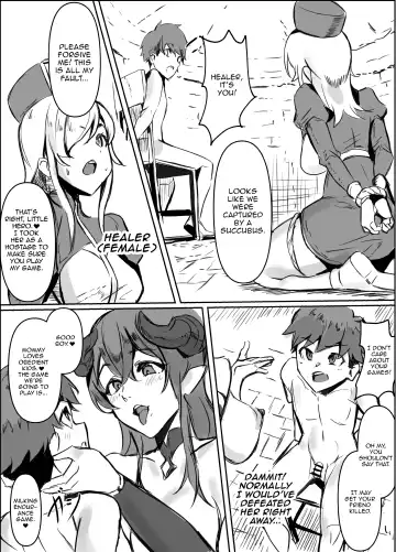 [Tikubin] Succubus Mama no Sakusei Gaman Game de Uragiri Maso Ochi Shasei Shichau Ohanashi Fhentai - Page 3