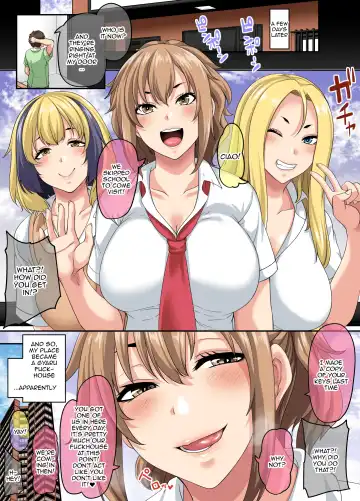 [Kazuhiro] Papakatsu SeFri Gal ga Tomodachi o Tsurete kita node Kuttetara Gyaku ni Kakomare Yowasare Shiboritorare Ie o Yaribeya Atsukai sareru Hanashi Fhentai - Page 71