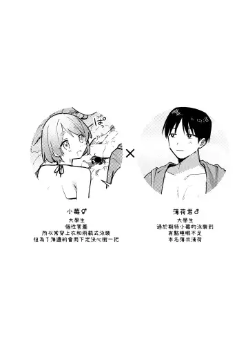 [Sakuraba Rokusuke] Futanari Kanojo no Mizugi ni Komara Sareru Kai | 扶他女友的泳裝讓我很困擾之篇 Fhentai - Page 4