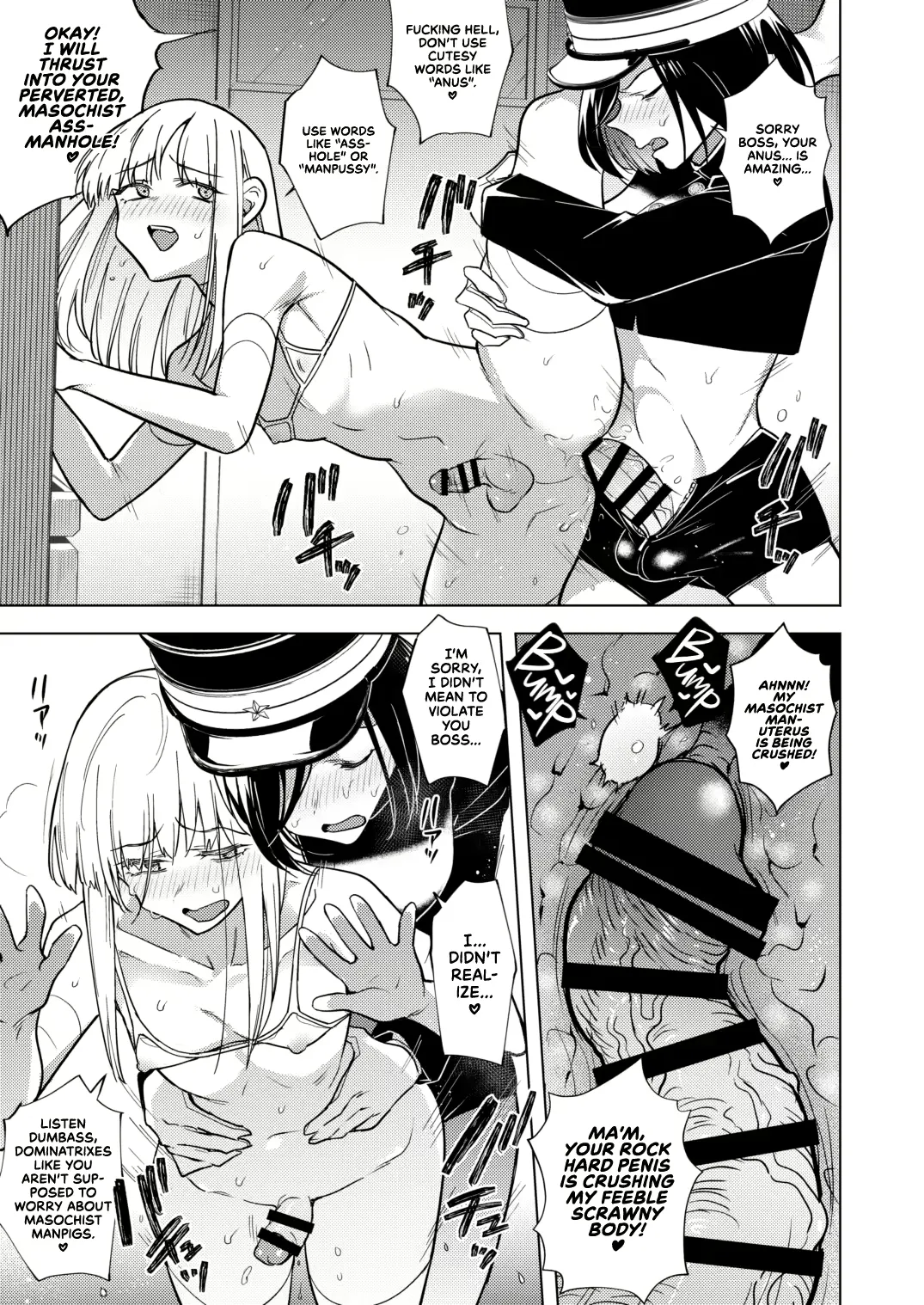[Tokiwa Yutaka] Tekisei 0 no Futanari Joou-sama -Oni Shigoki! Jigoku no Gyaku Anal Kenshuu- Fhentai - Page 15