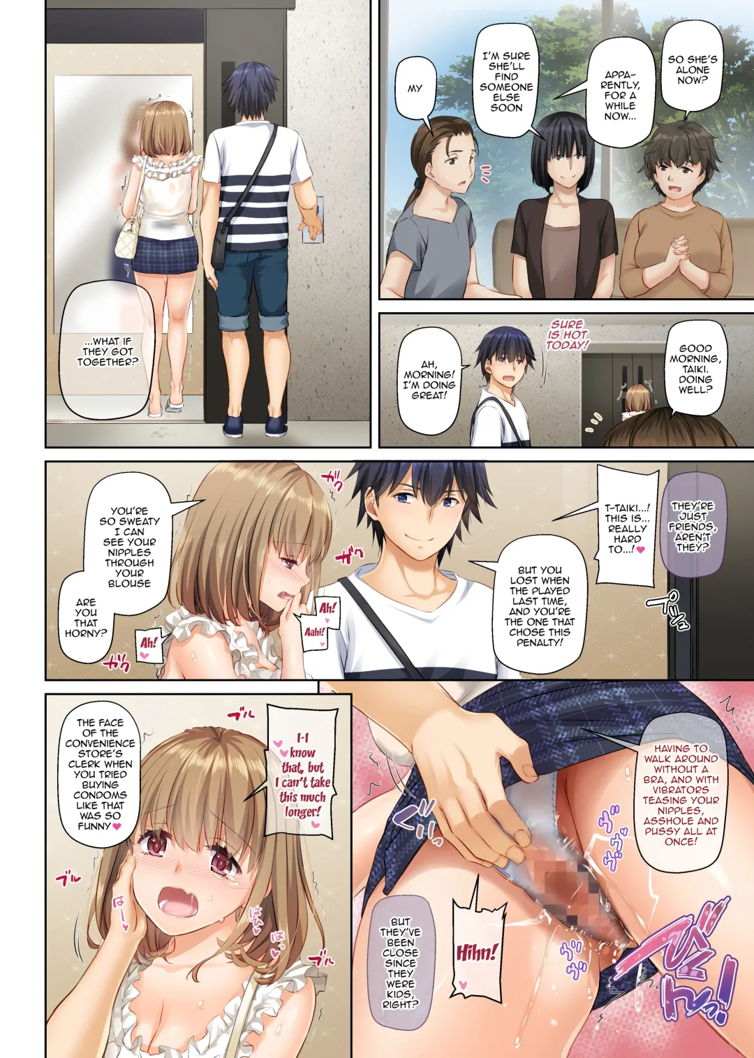 [Nakajima Yuka] Hitozuma Osananajimi to Hitonatsu no Dekigoto 4 DLO-18 Fhentai - Page 104