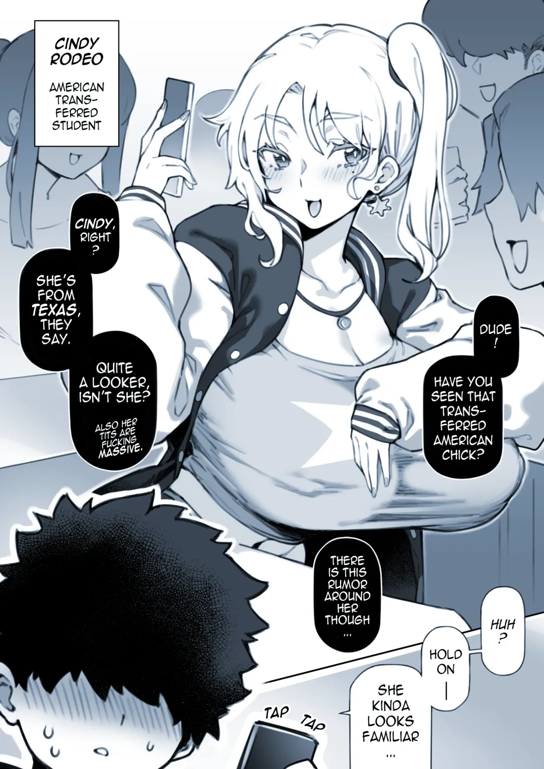 [Fuya] The Transferred American Chick is a Pornstar Fhentai - Page 3
