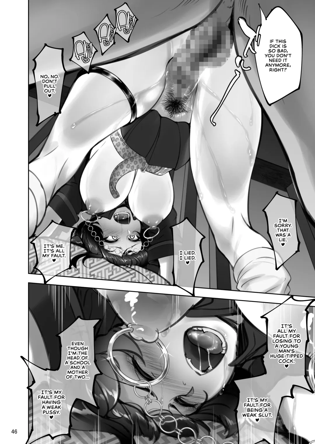 [Rasson] Iemoto no Uwaki ga Honki ni Natta Hi Kouhen | The Day the Grand Master's Affair Became Serious Part Two Fhentai - Page 45