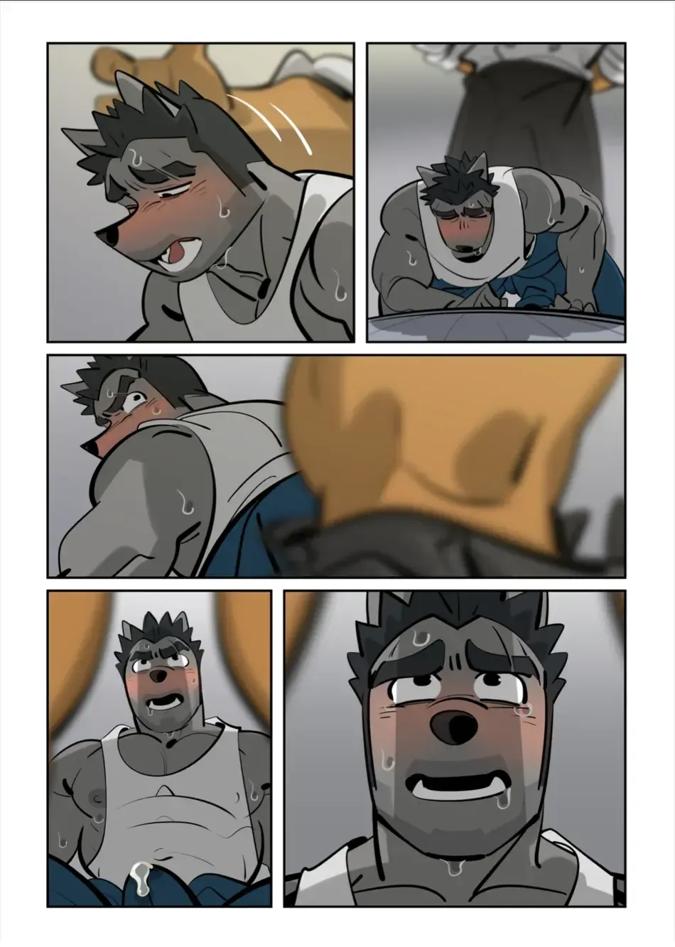 [Benben5057] My roommate is a straight man Fhentai - Page 9