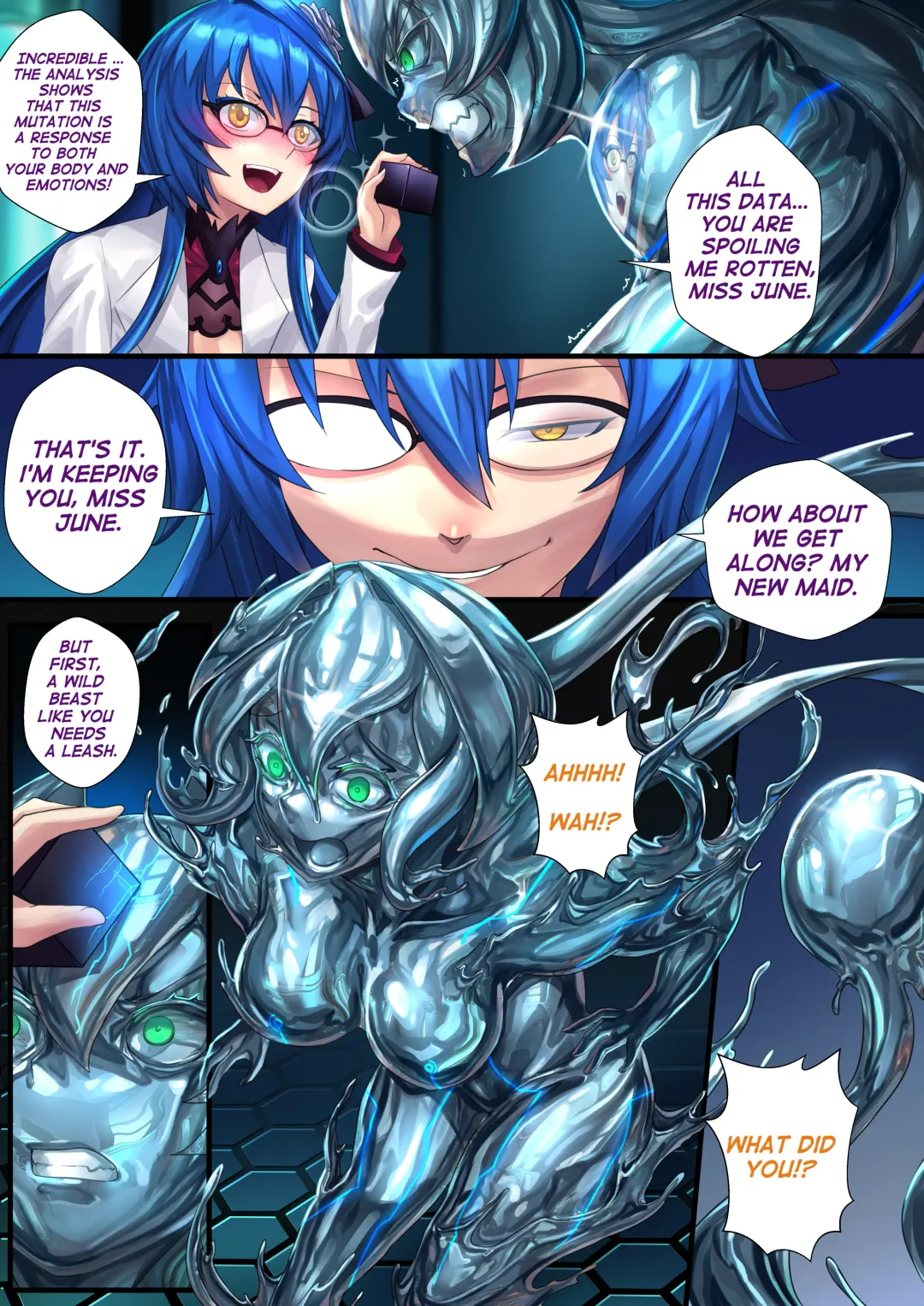 [Ibenz009] Liquid mercury RE ch2 completed edition Fhentai - Page 13