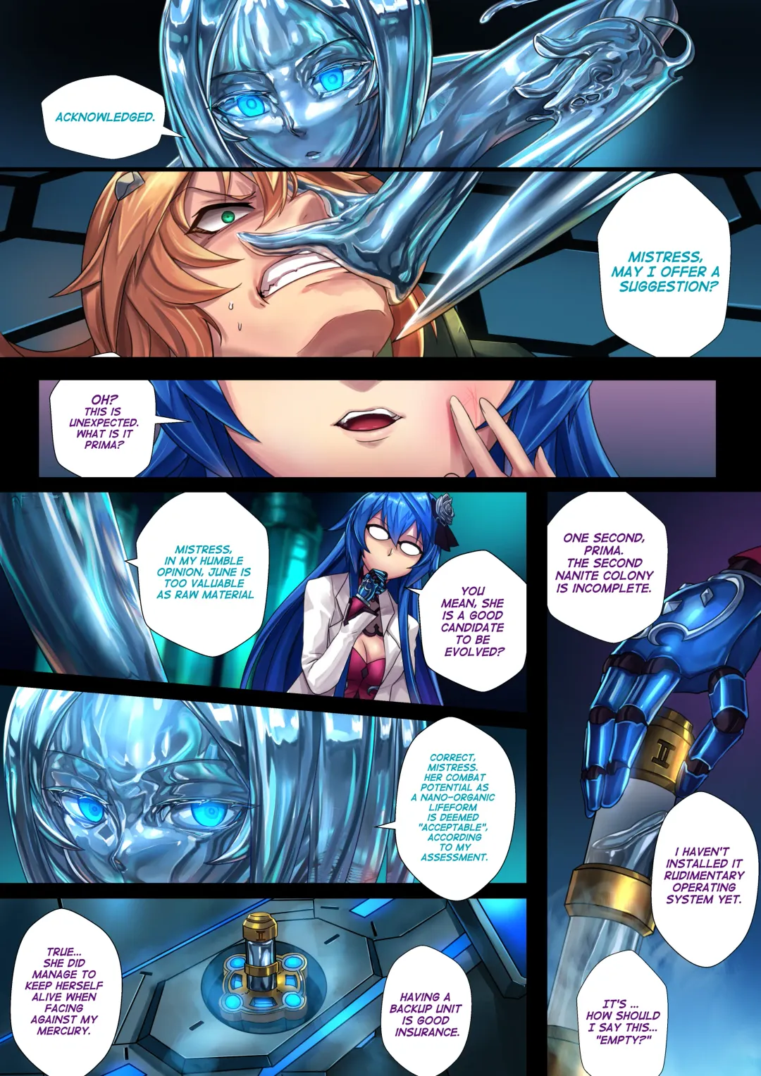 [Ibenz009] Liquid mercury RE ch2 completed edition Fhentai - Page 7