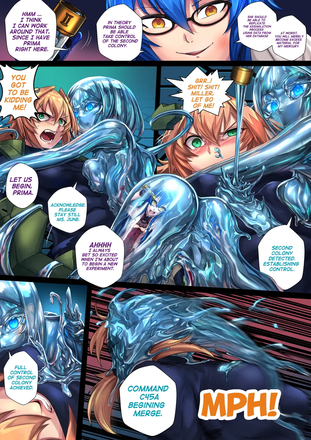 [Ibenz009] Liquid mercury RE ch2 completed edition Fhentai - Page 8