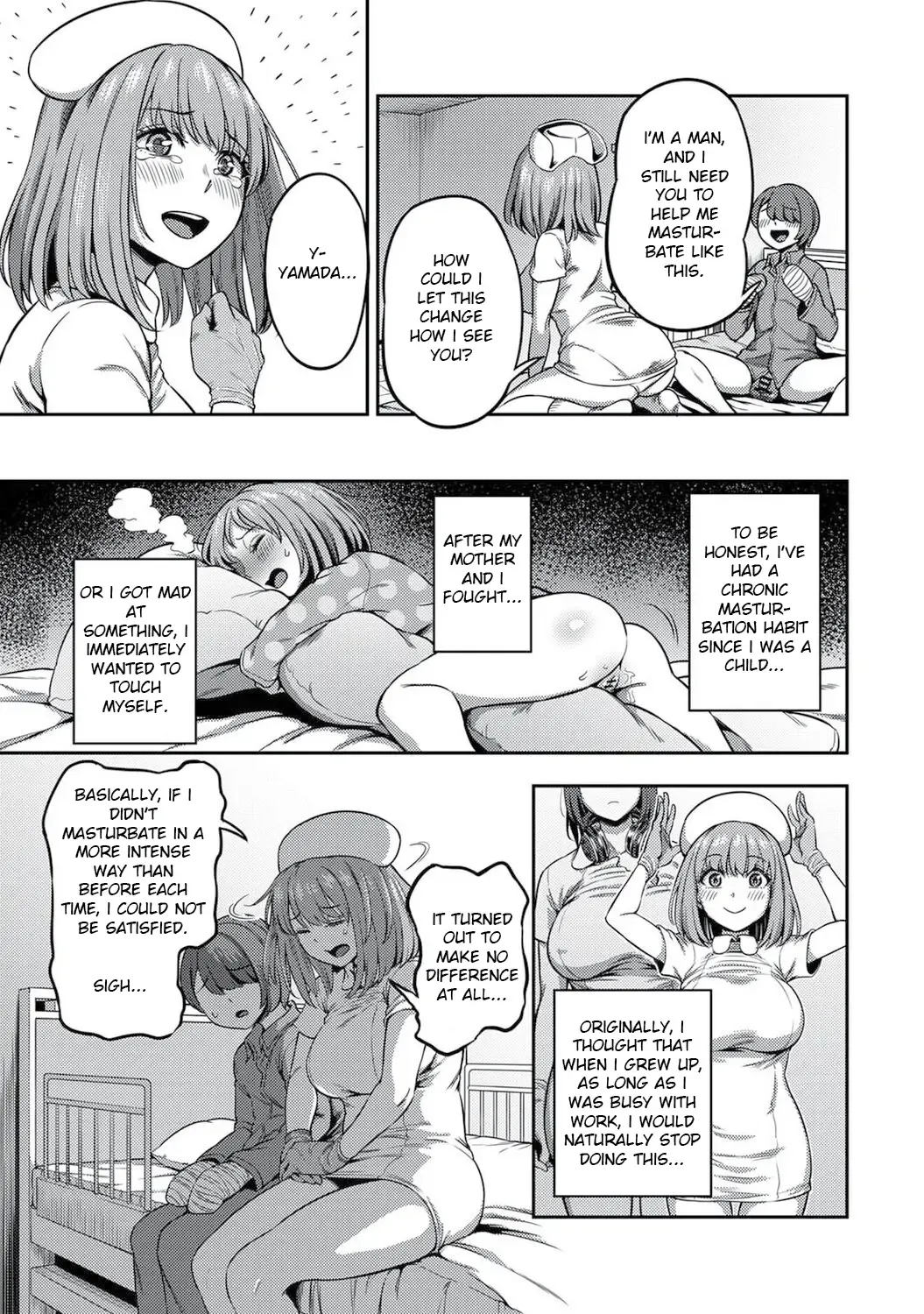 [Kameyama Shiruko] Sakusei Byoutou ~Seikaku Saiaku no Nurse shika Inai Byouin de Shasei Kanri Seikatsu~ Dai Yon Shou Zenpen Fhentai - Page 14