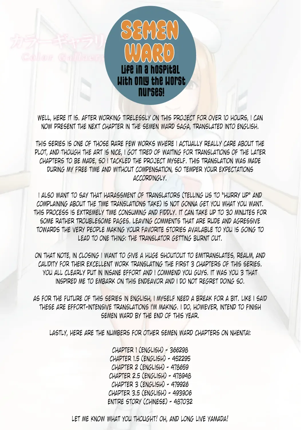 [Kameyama Shiruko] Sakusei Byoutou ~Seikaku Saiaku no Nurse shika Inai Byouin de Shasei Kanri Seikatsu~ Dai Yon Shou Zenpen Fhentai - Page 36