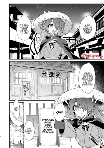 [Enotou] Inuzakaya -Tsubakimaru Ryokouki- | Dog Izakaya - Tsubakimaru's Travel Records - Fhentai - Page 5