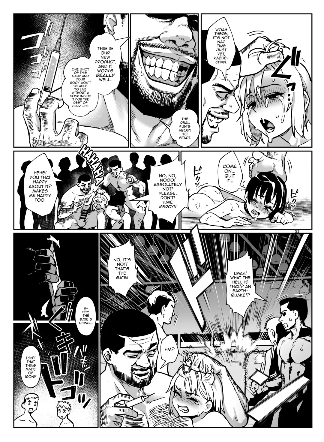 [Jairou] Inran Shounen Nazo no Bitch Shota to Ossan no Monogatari Vol. 4 Fhentai - Page 54