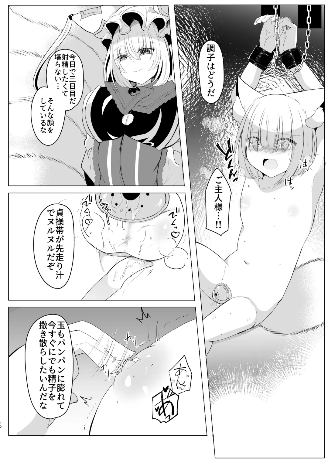 [Miyase Nukko] 八雲藍による性奴○射精管理調教 子狐編 Fhentai - Page 11