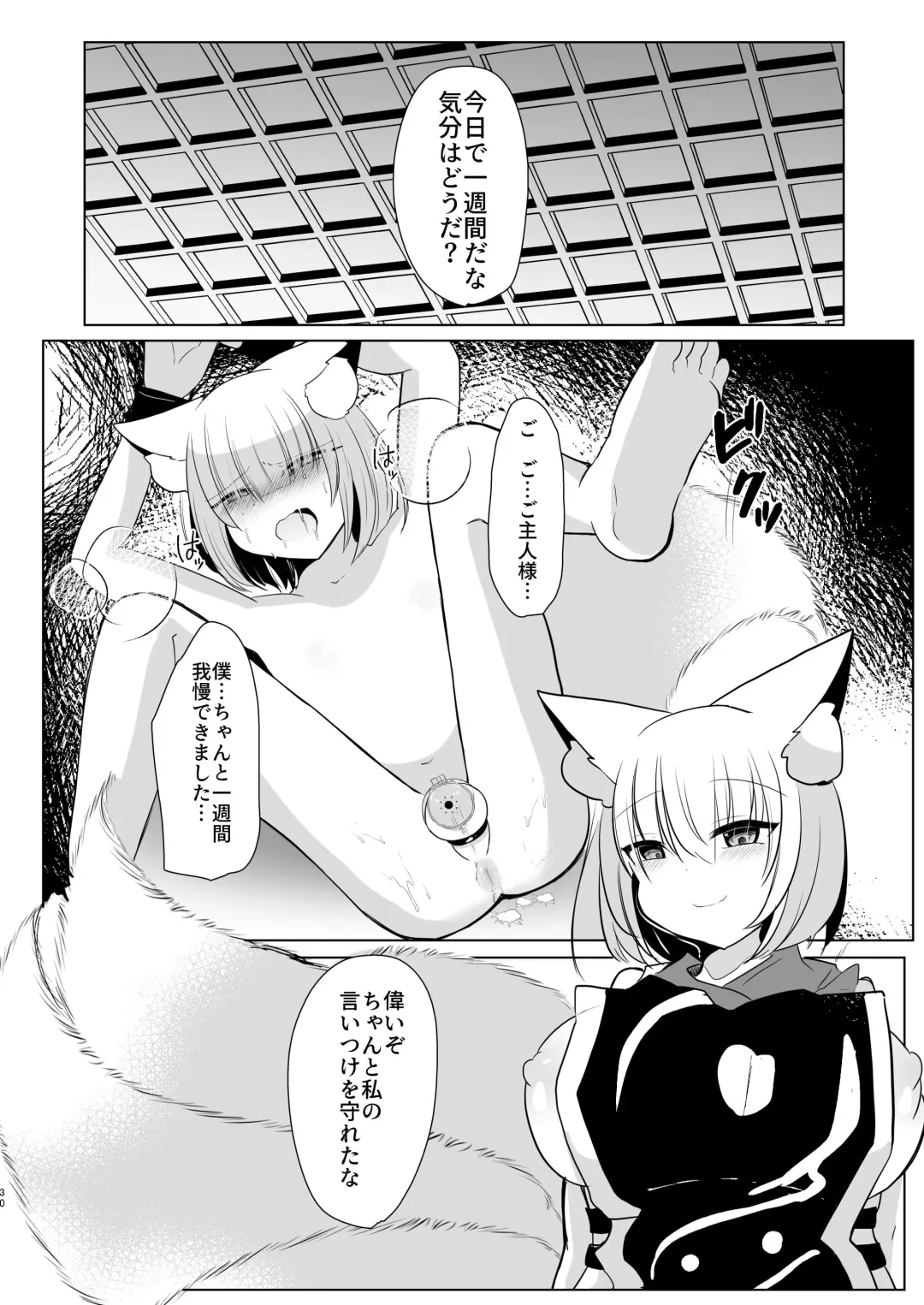 [Miyase Nukko] 八雲藍による性奴○射精管理調教 子狐編 Fhentai - Page 29