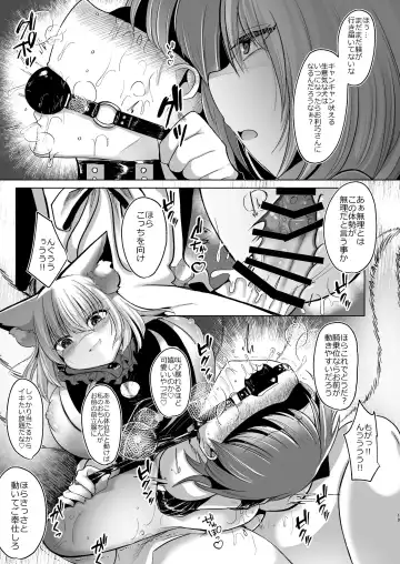[Miyase Nukko] 八雲藍が性処理ペットと戯れる本 Fhentai - Page 19