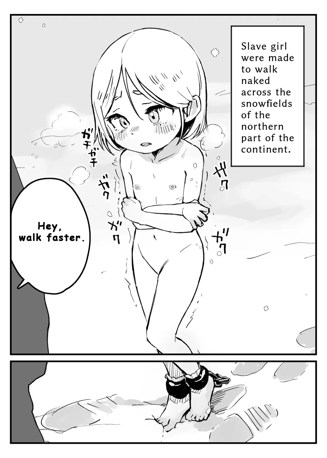 [Iwaku Waku] Setsugen no Dorei | Slaves in the snowfield Fhentai - Page 5
