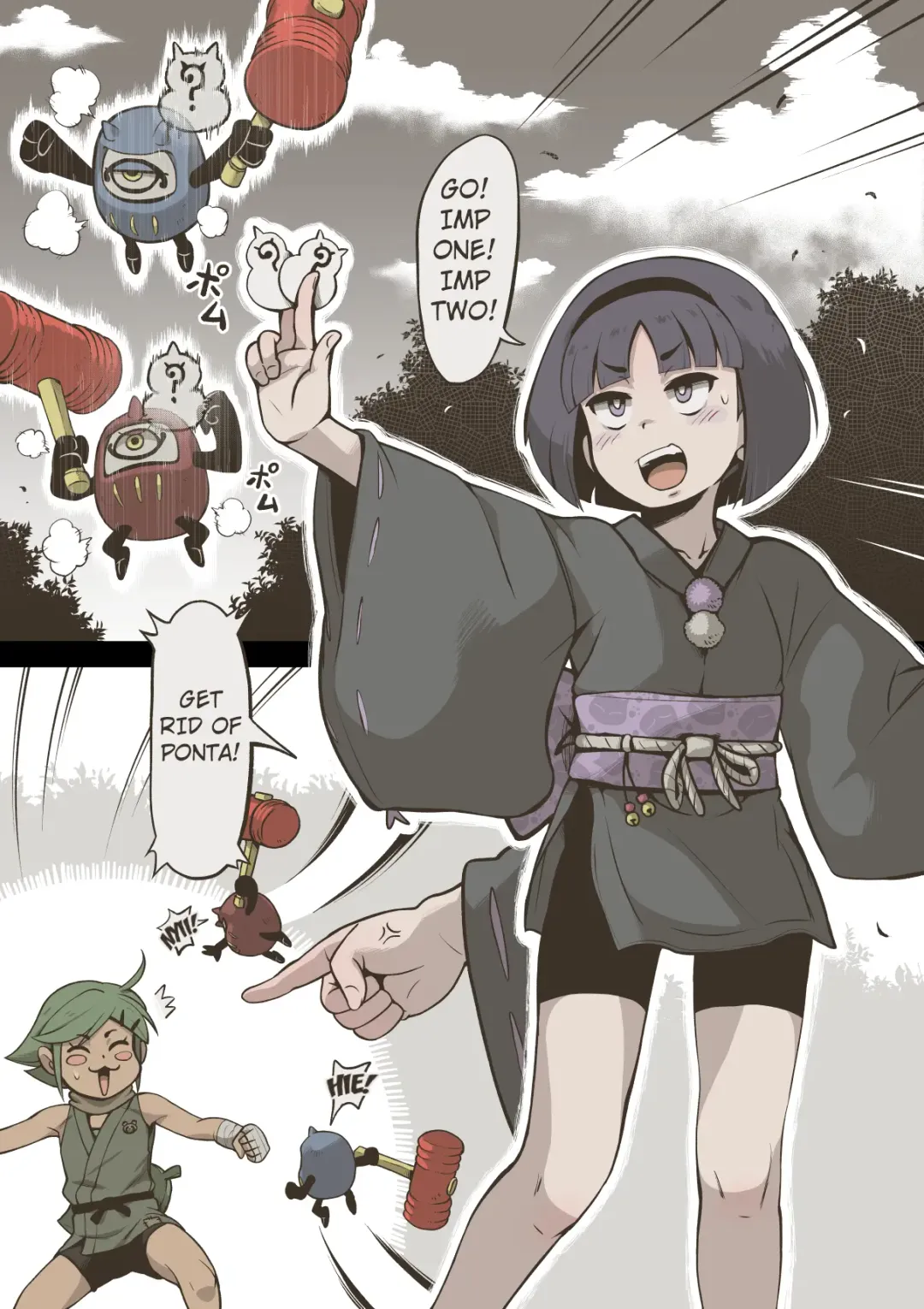 [Haiironpada] Onitsukai Shoujo - Suiminhen Fhentai - Page 1