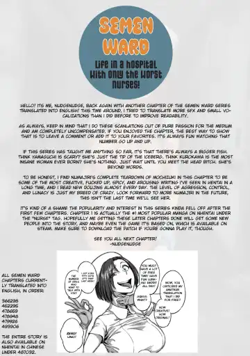 [Kameyama Shiruko] Sakusei Byoutou ~Seikaku Saiaku no Nurse shika Inai Byouin de Shasei Kanri Seikatsu~ Dai Yon Shou Kouhen Fhentai - Page 38