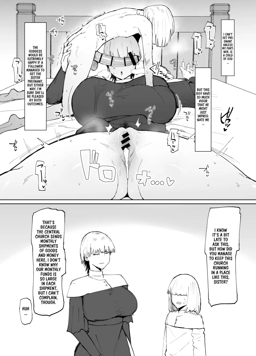 [Fujoujoshi] Itome de Dekaketsu de Zettai ni Haramanai Onaho Sister | The Squinty Eyes Onahole Sister With Big Ass Who Absolutely Cannot Get Pregnant Fhentai - Page 47