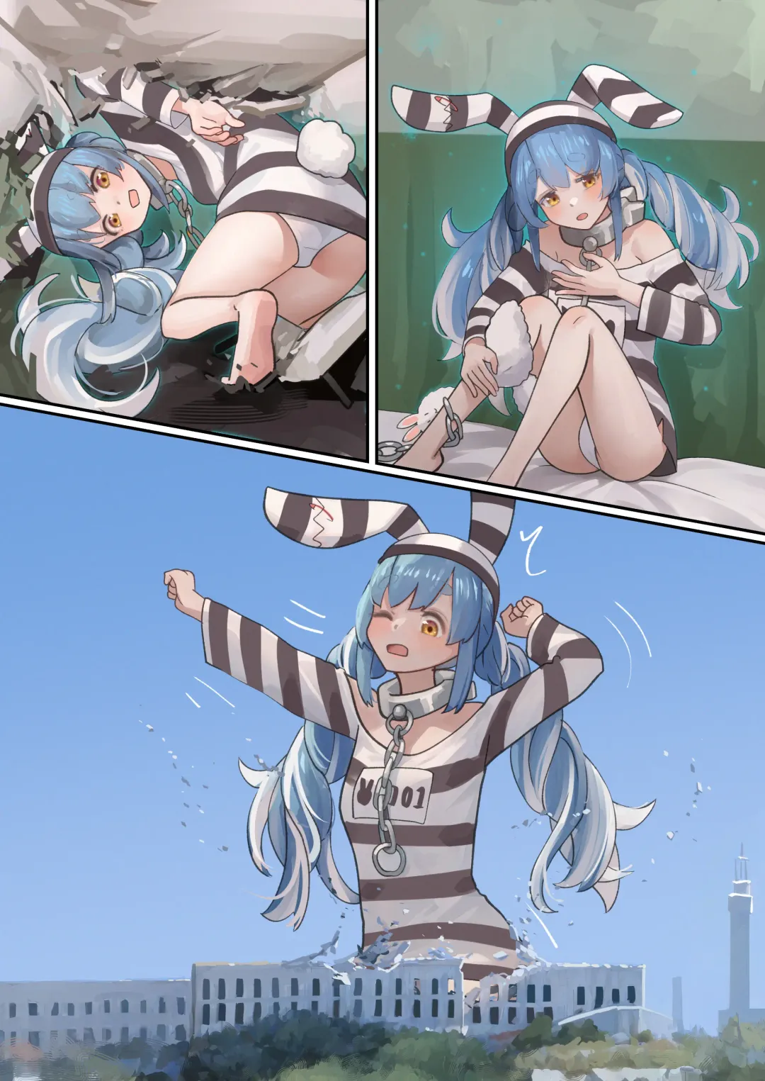 [Welt] Kyodai-ka Shita Usada Pekora Fhentai - Page 1