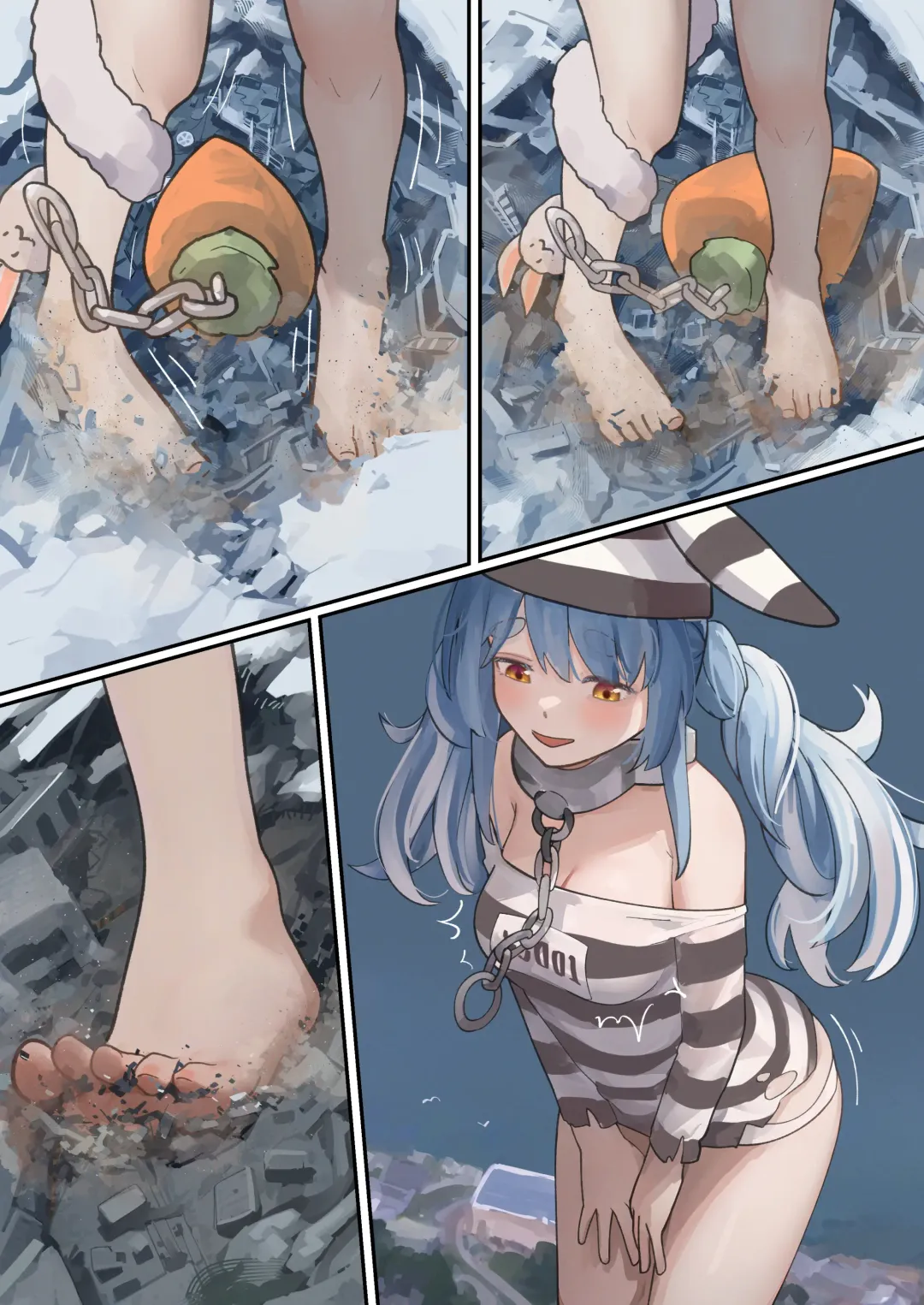 [Welt] Kyodai-ka Shita Usada Pekora Fhentai - Page 2