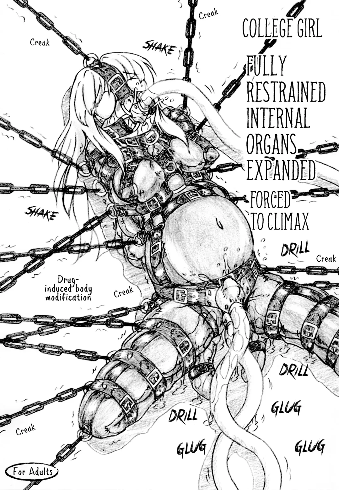 [Sumomo Ex] Joshidai nama zenshin kōsoku naizō kakuchō kyōsei zetchō | College girl fully restrained internal organs expanded forced to climax Fhentai - Page 1