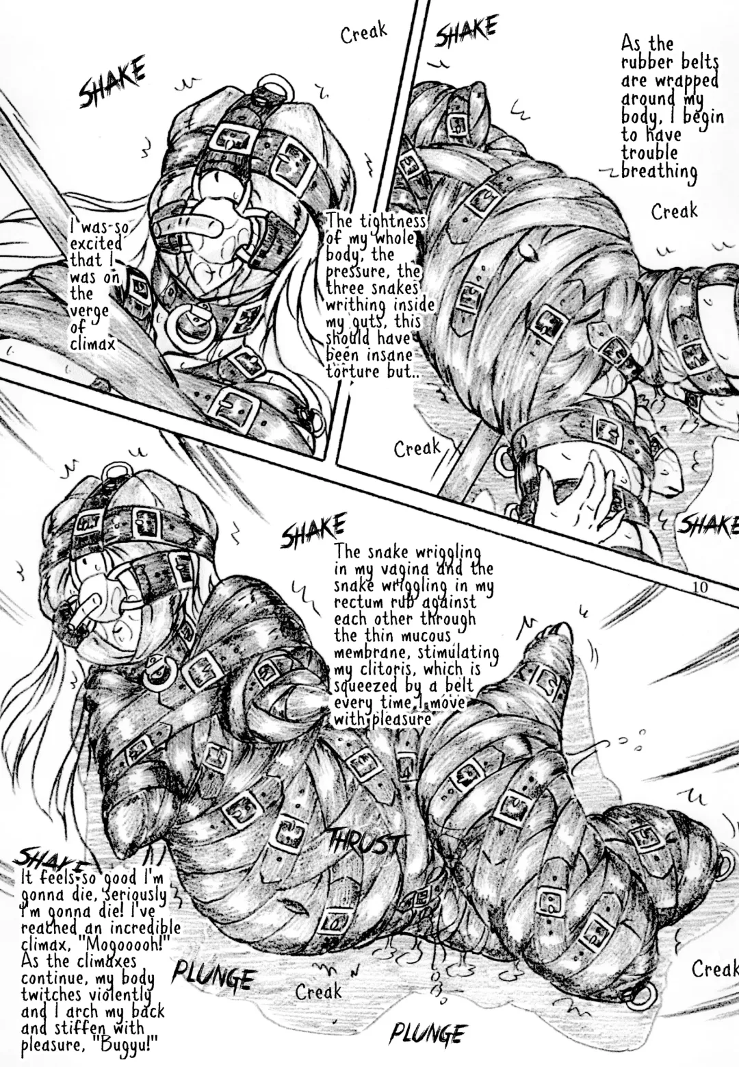 [Sumomo Ex] Joshidai nama zenshin kōsoku naizō kakuchō kyōsei zetchō | College girl fully restrained internal organs expanded forced to climax Fhentai - Page 10