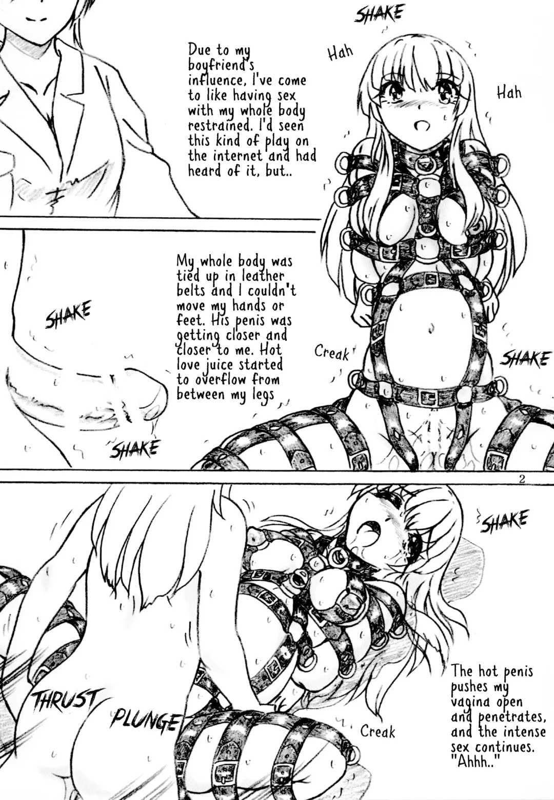 [Sumomo Ex] Joshidai nama zenshin kōsoku naizō kakuchō kyōsei zetchō | College girl fully restrained internal organs expanded forced to climax Fhentai - Page 2