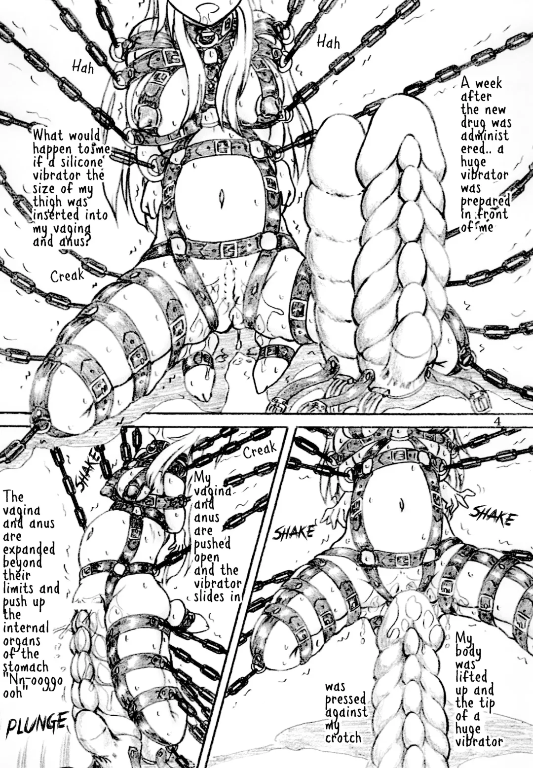 [Sumomo Ex] Joshidai nama zenshin kōsoku naizō kakuchō kyōsei zetchō | College girl fully restrained internal organs expanded forced to climax Fhentai - Page 4