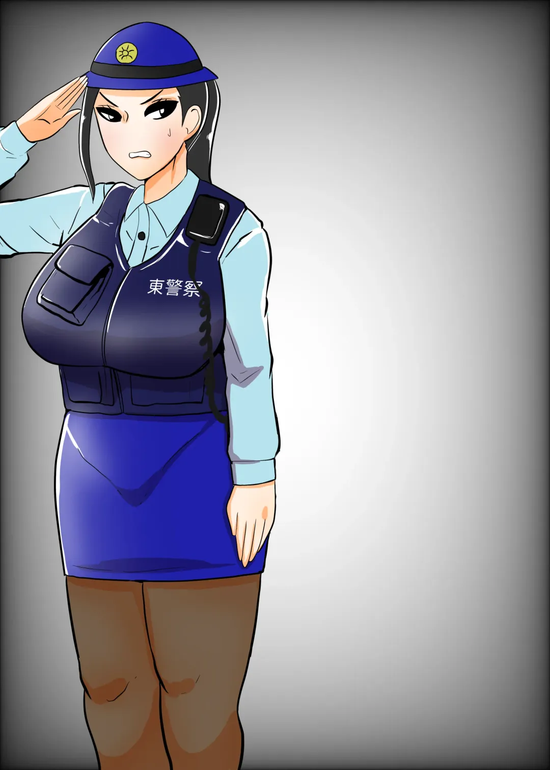 [Creople] Fujin Keikan Sentouin "Ryouko" ~Aru Oushuuhin DVD no Kiroku~ Fhentai - Page 3