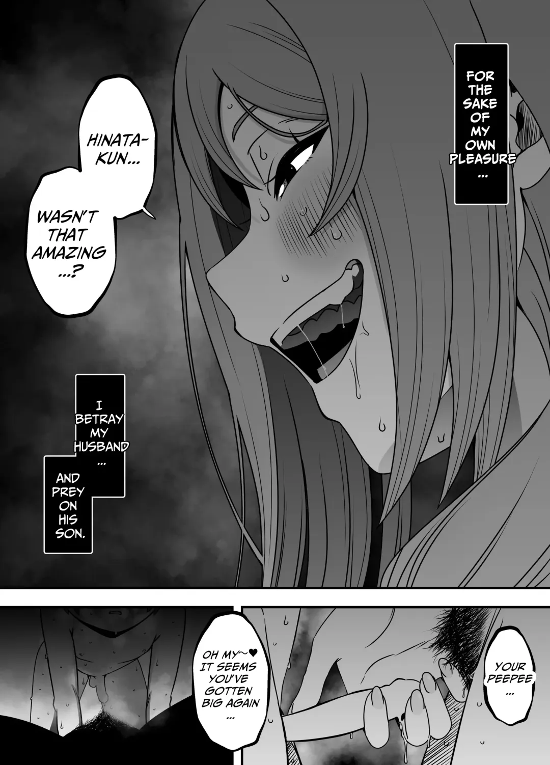 Uso Oyako 2 | Artificial Mother and Son 2 Fhentai - Page 40