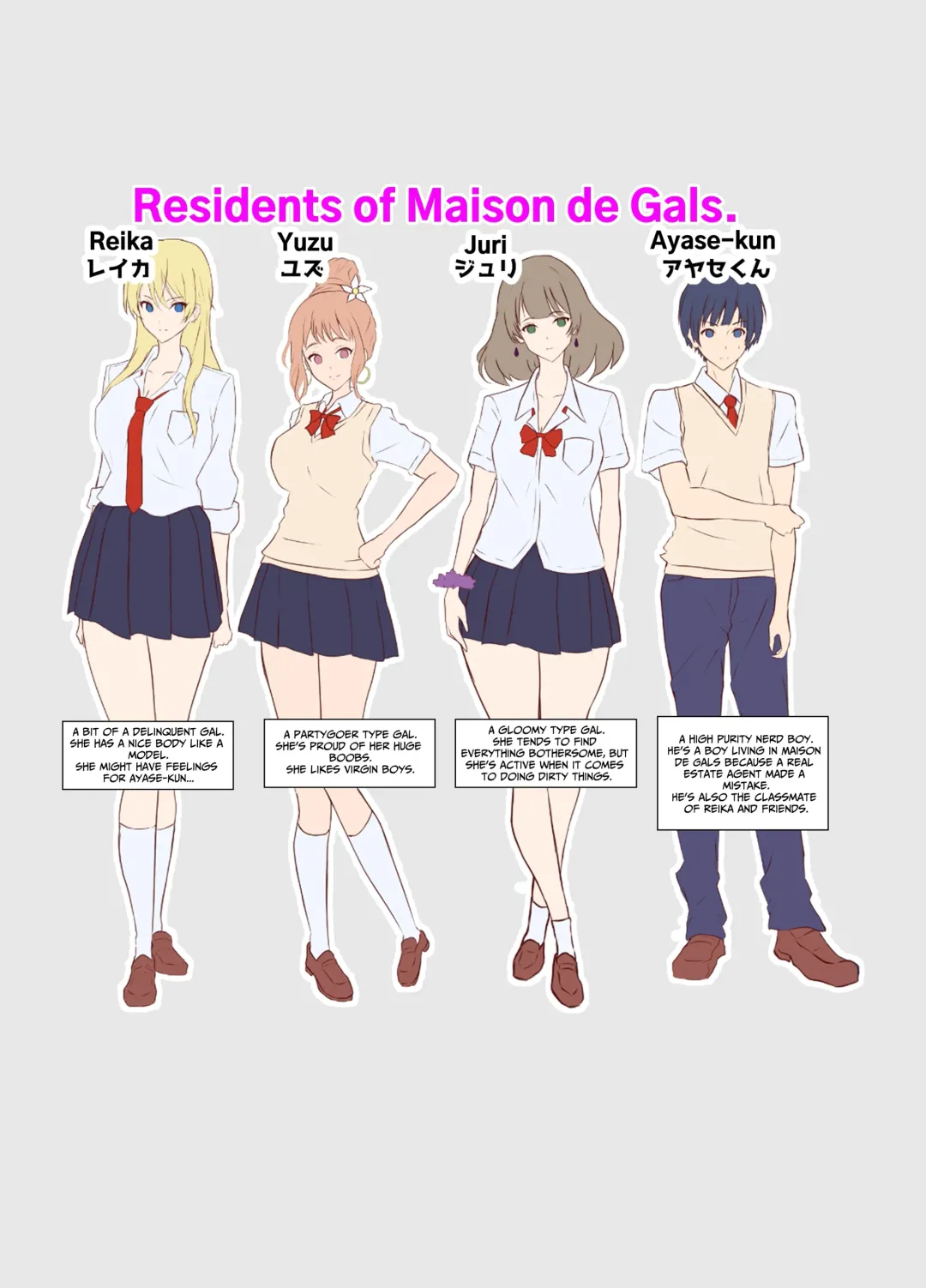 [Amami Anmitsu - Ichiren Takushou] Maison de Gal ~The share-house which Ayase decided to stay at is filled with only GALS!?~ Fhentai - Page 2