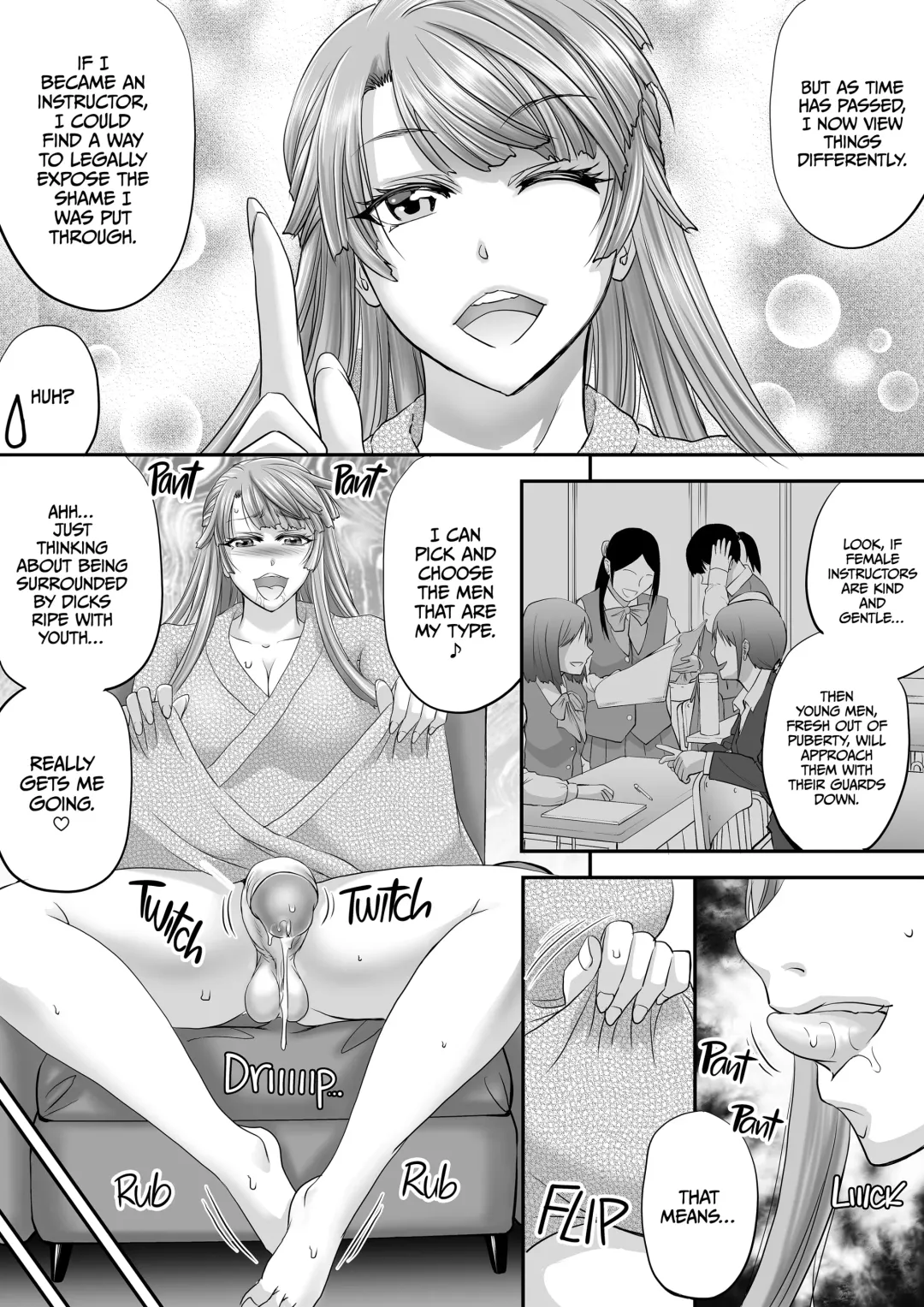 [Kikuichi Monji] Ex-Teacher Futa Girl's True Desire Fhentai - Page 6