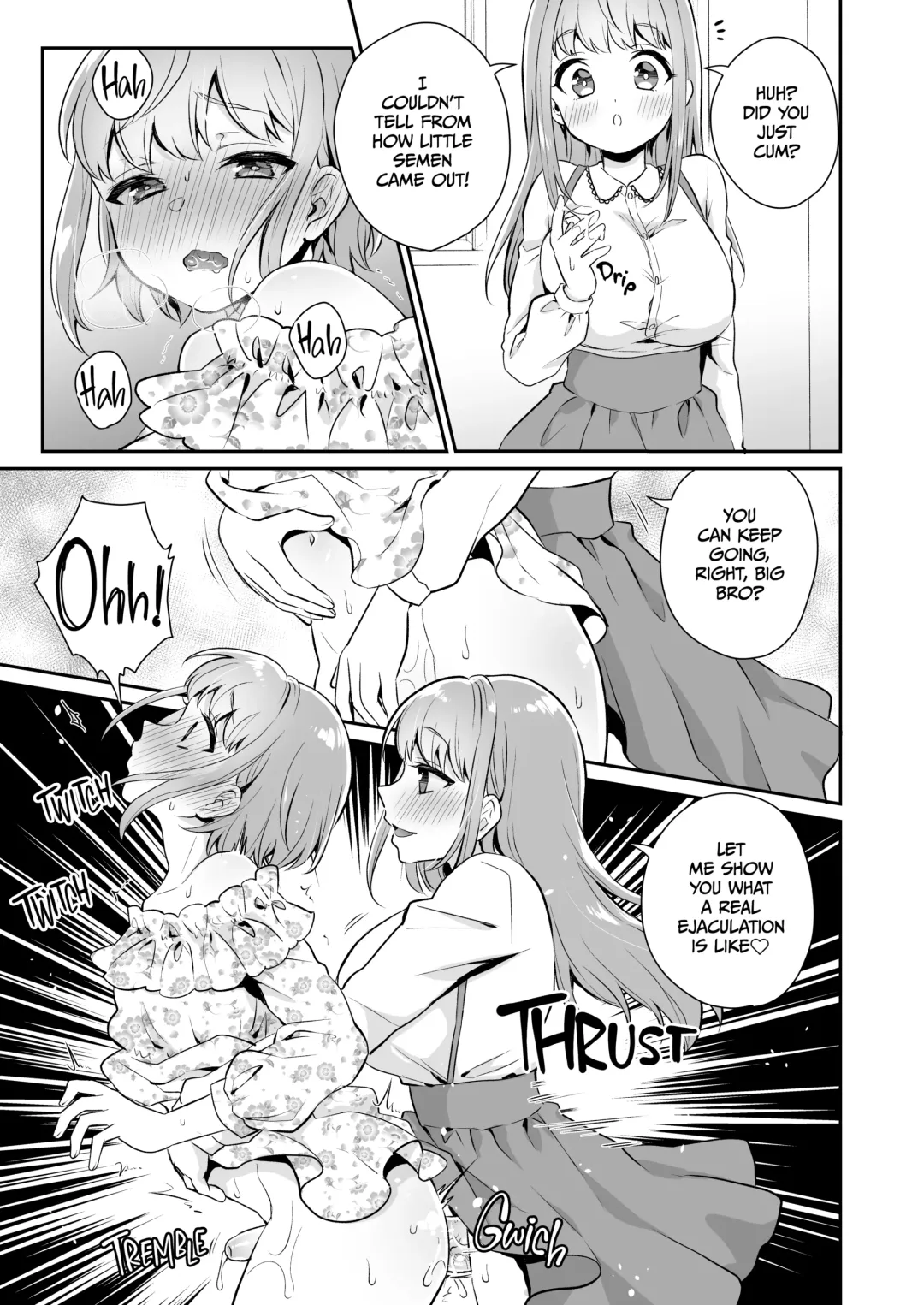 [Binto] Huge Little Sis, Tiny Big Bro Fhentai - Page 11