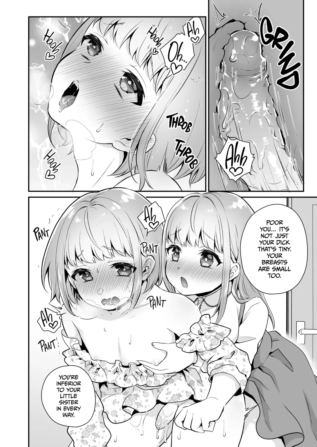 [Binto] Huge Little Sis, Tiny Big Bro Fhentai - Page 12