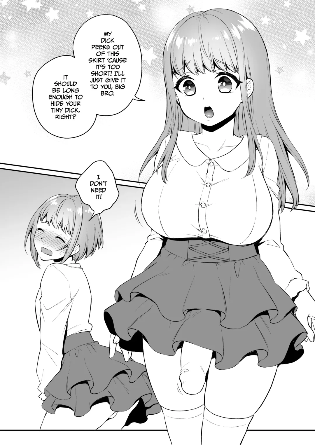 [Binto] Huge Little Sis, Tiny Big Bro Fhentai - Page 18