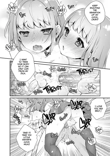 [Binto] Huge Little Sis, Tiny Big Bro Fhentai - Page 14
