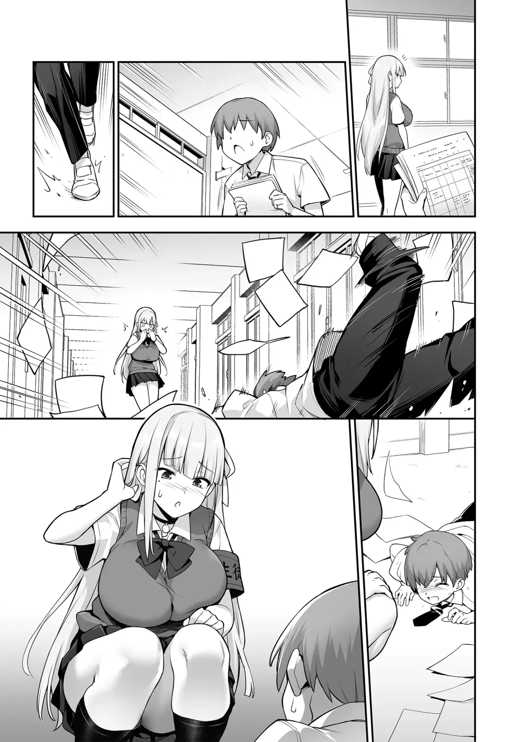 [Try] Akogare no Seitokaichou ga Kyonyuu Sugiru Ken Fhentai - Page 10