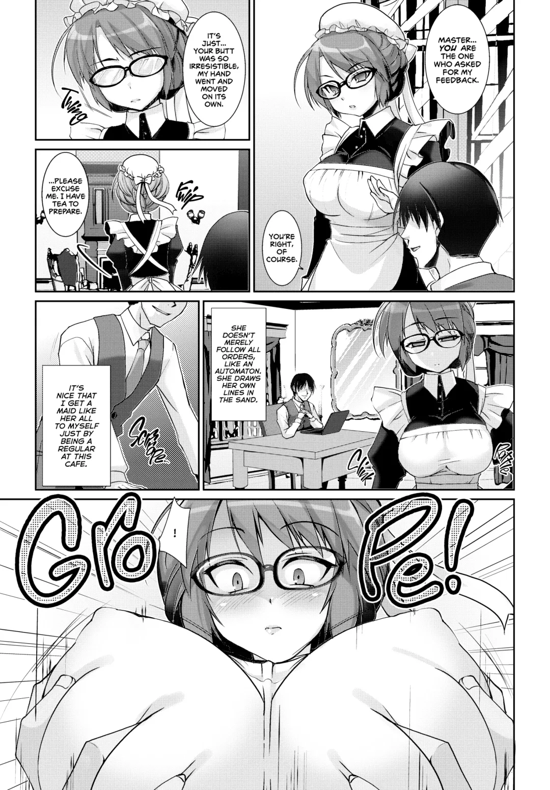 [Kouki Kuu] Classical Maid wa Fuku no Shita ni Sukebe o Kiteiru Mono da -MasPet Emily- | That Prim and Proper Maid Exterior Is Hiding Something Big... (decensored) Fhentai - Page 4