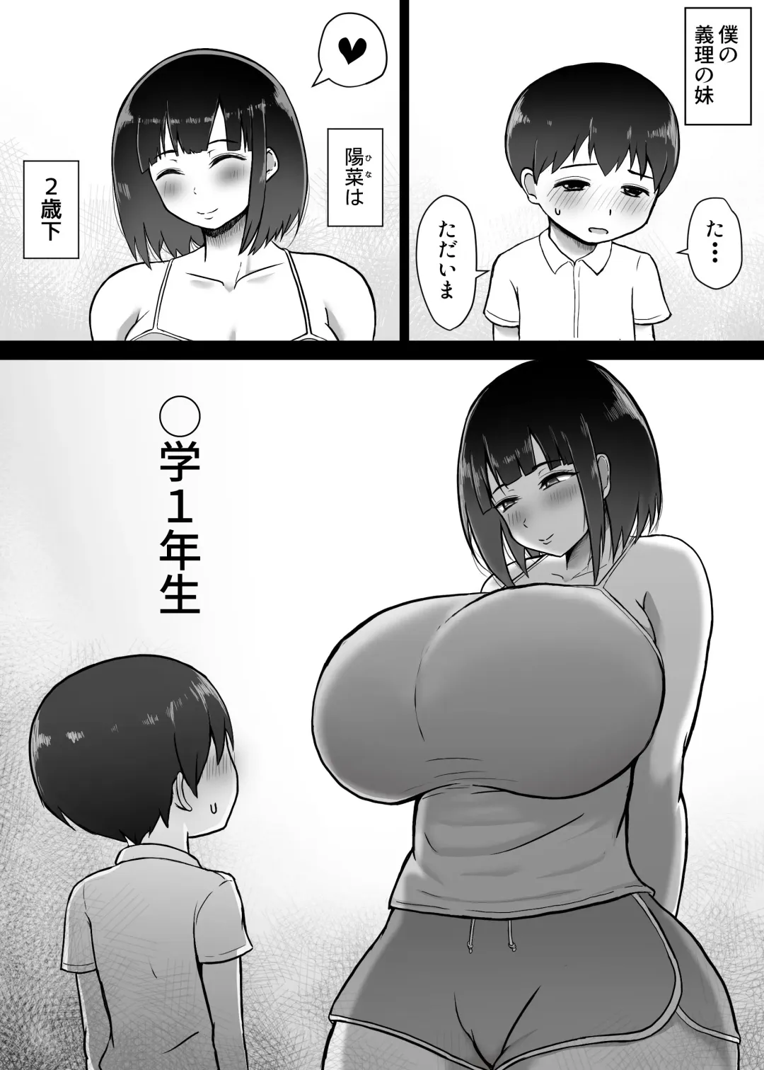 Ōkī Gimai ~ Hatsuiku ga yo Sugiru Sōjuku Gimai to Amaama Hna Mainichi ~ Fhentai - Page 3