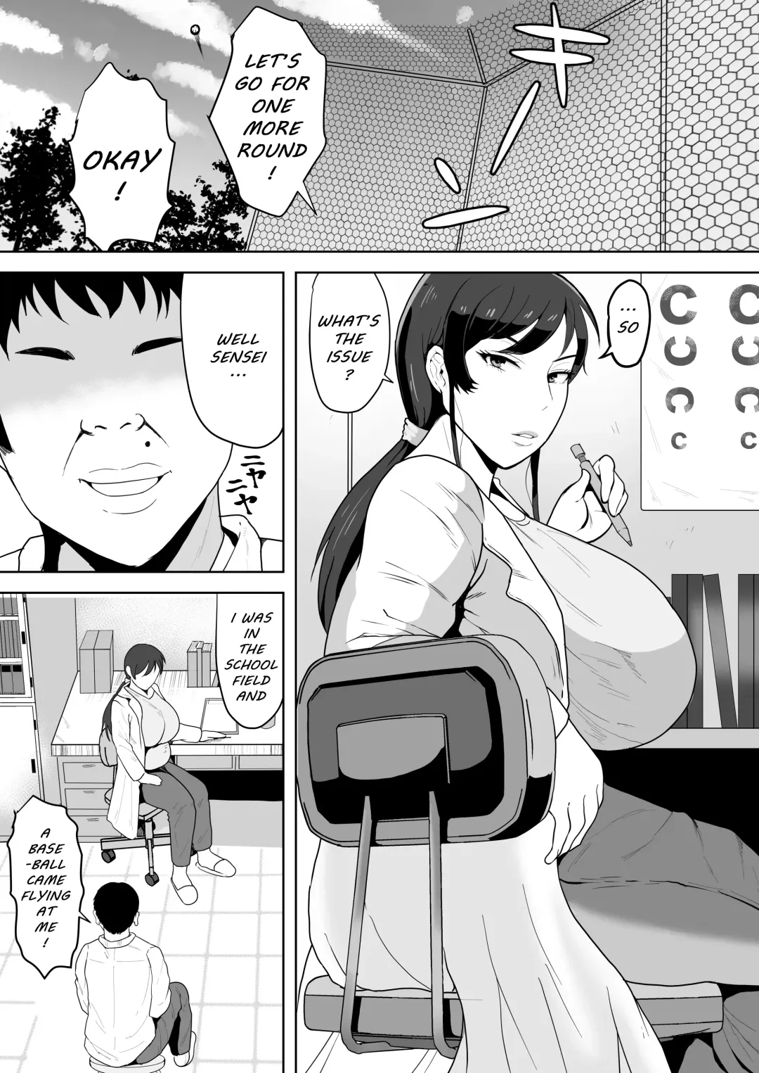 [Si-man] Hoken no Sensei Shinobu, 37 Sai, K-Cup ~Sei ni Mezameta Toshima no Mesu~ | School Nurse Shinobu, 37 Years Old, K-Cup - A Mature Woman Awakening to Her Sexuality Fhentai - Page 1