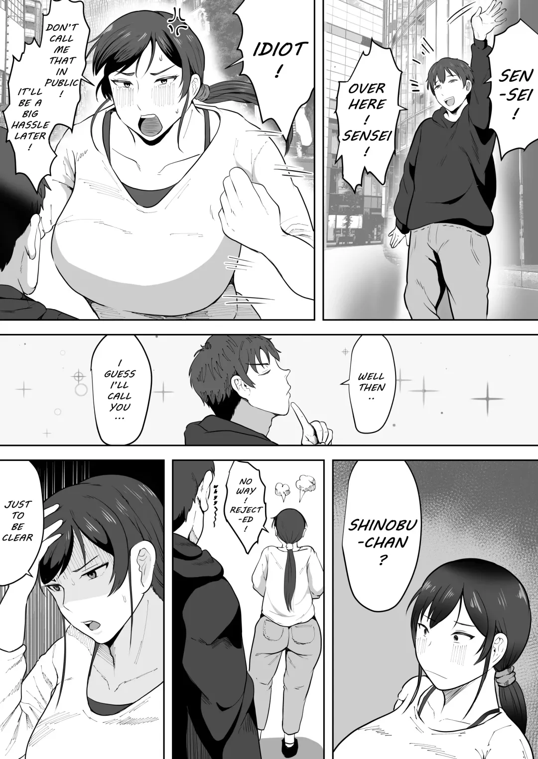 [Si-man] Hoken no Sensei Shinobu, 37 Sai, K-Cup ~Sei ni Mezameta Toshima no Mesu~ | School Nurse Shinobu, 37 Years Old, K-Cup - A Mature Woman Awakening to Her Sexuality Fhentai - Page 9