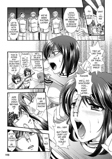 [Kusunoki Rin] Kangoku Senkan ~Hidou no Sennou Kaizou Koukai~ Fhentai - Page 114