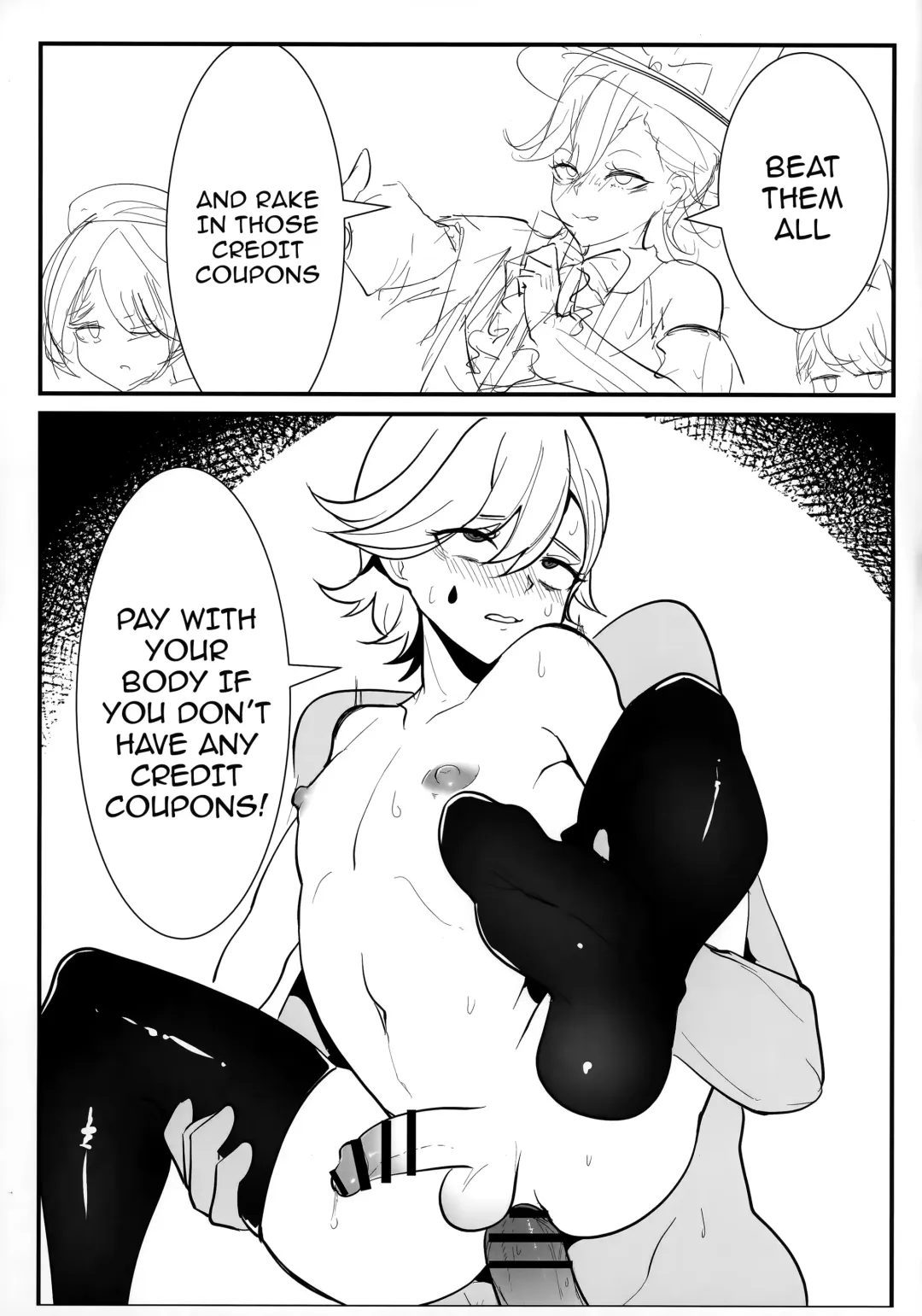 [Pinku Banana] Genshin Rakugaki Usui Hon ♂ | Genshin Doodle Thin Book ♂ Fhentai - Page 12