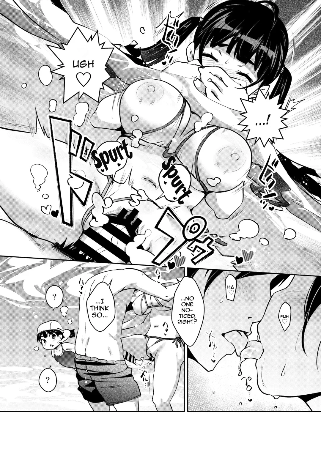 [Ryoji] Inakax 7! Pool to Kouishitsu de Kossori Ecchi Hen | Inakax 7! Having Sneaky Sex In The Pool And The Locker Room Fhentai - Page 16