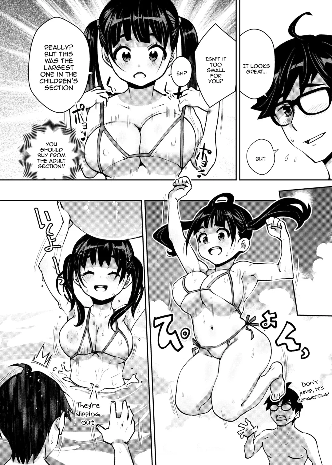 [Ryoji] Inakax 7! Pool to Kouishitsu de Kossori Ecchi Hen | Inakax 7! Having Sneaky Sex In The Pool And The Locker Room Fhentai - Page 6