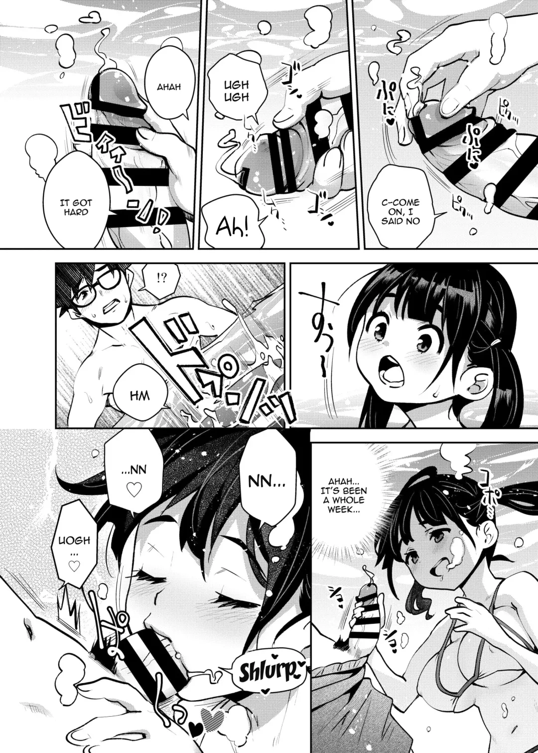 [Ryoji] Inakax 7! Pool to Kouishitsu de Kossori Ecchi Hen | Inakax 7! Having Sneaky Sex In The Pool And The Locker Room Fhentai - Page 8