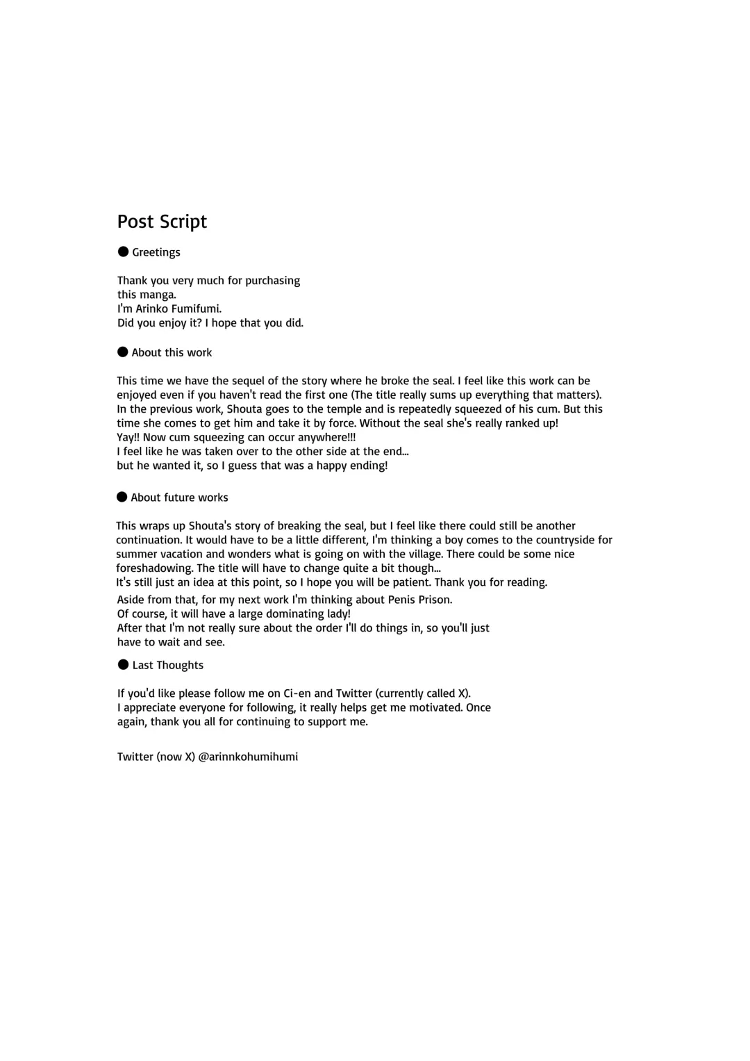 [Arinnko Humihumi] Fuuin Hodoitara Damasare Tsukarete Shibo Shirage Jinsei Kon'na Kotonara Tokanakya Yokatta 2 | Tricked, Possessed, and Sucked Dry ~I wish I never broke the seal~ 2 Fhentai - Page 38