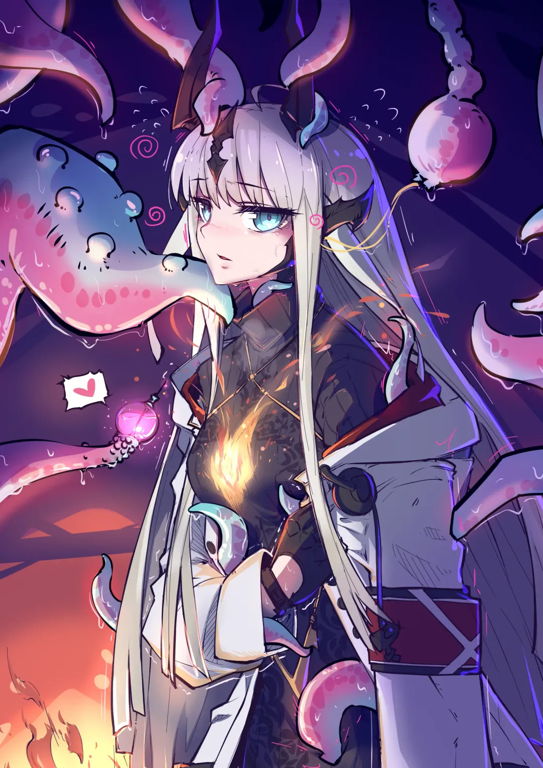 [Jinze] （今沢）[Animarcat(天上天下天地无双金玉次郎长)]~極秘ファイル：寄生時間~ Reedround-CthulhuVSCharmder of RHODES ISLAND Fhentai - Page 22